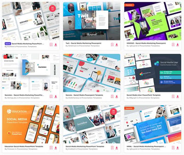 25 Free Social Media Marketing PowerPoint Templates For 2021